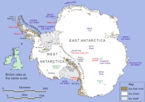 Destination Antarctica Map