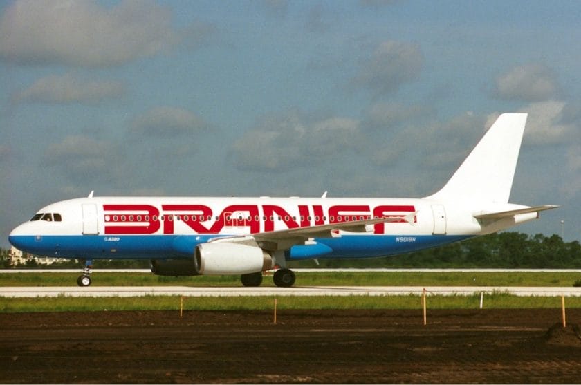 Braniff Airbus A320