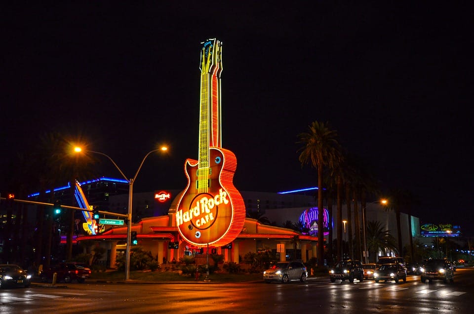Hard Rock Hotel Las Vegas places to go for 21st birthday