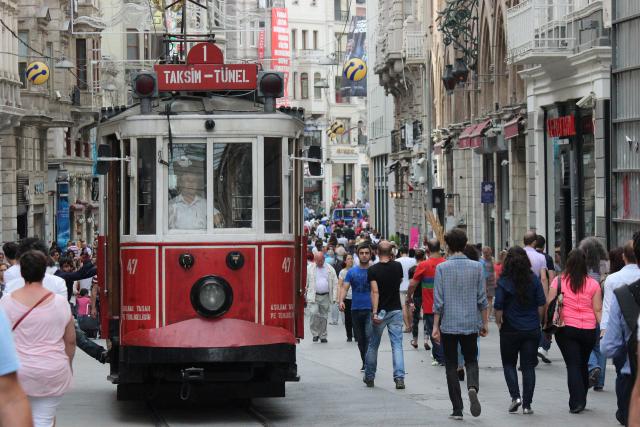 top 10 Things to do on Istiklal Street, Ride the Red Tram