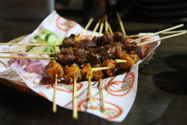 Chicken Satay from a street vendor in KL