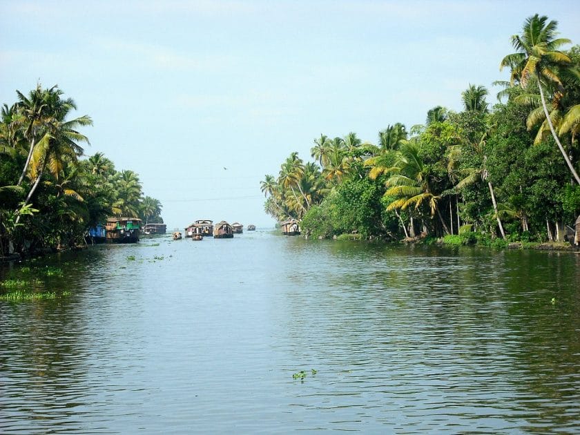 The Kerala Backwaters, India