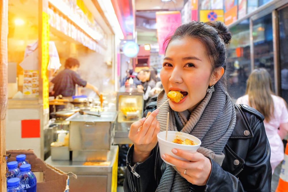Fish Balls in Tai o Fishing village Hong Kong