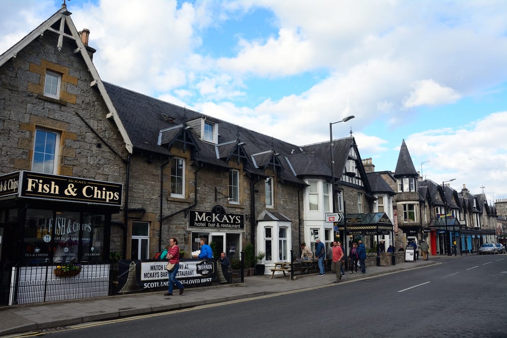 McKays Fish & Chips Pitlochry Edinburgh day trips