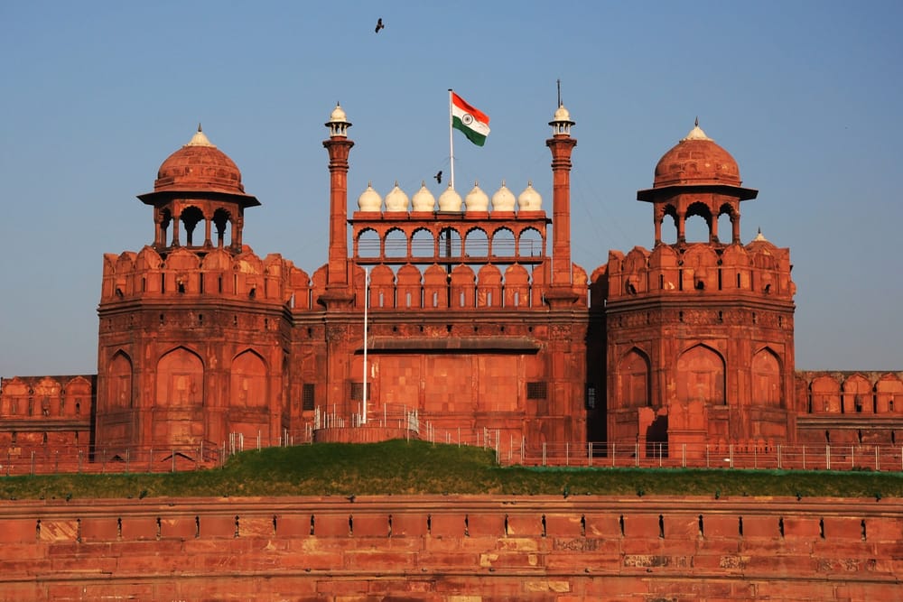 Red Fort in old Delhi, India Golden Triangle