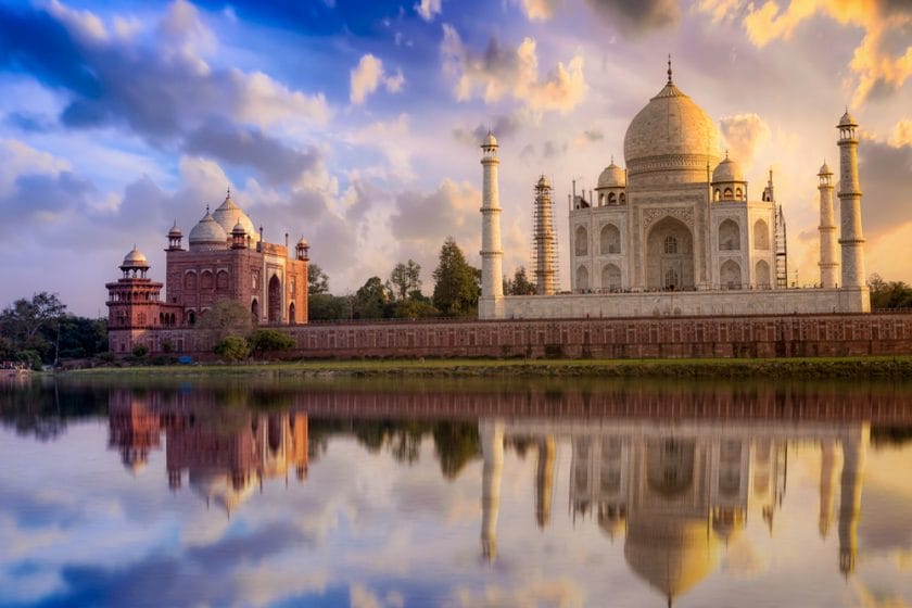 India Golden Triangle Site Taj Mahal