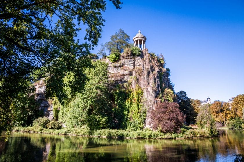 Sibyl temple at Buttes-Chaumont Park, Free Activities in Paris