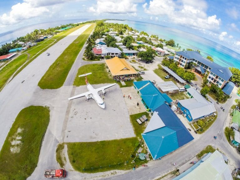 Tuvalu runway