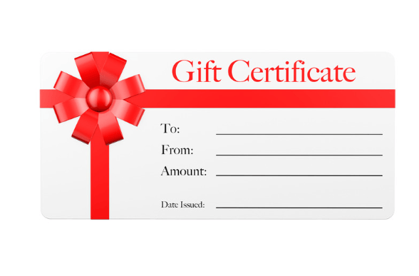 Gift Certificate