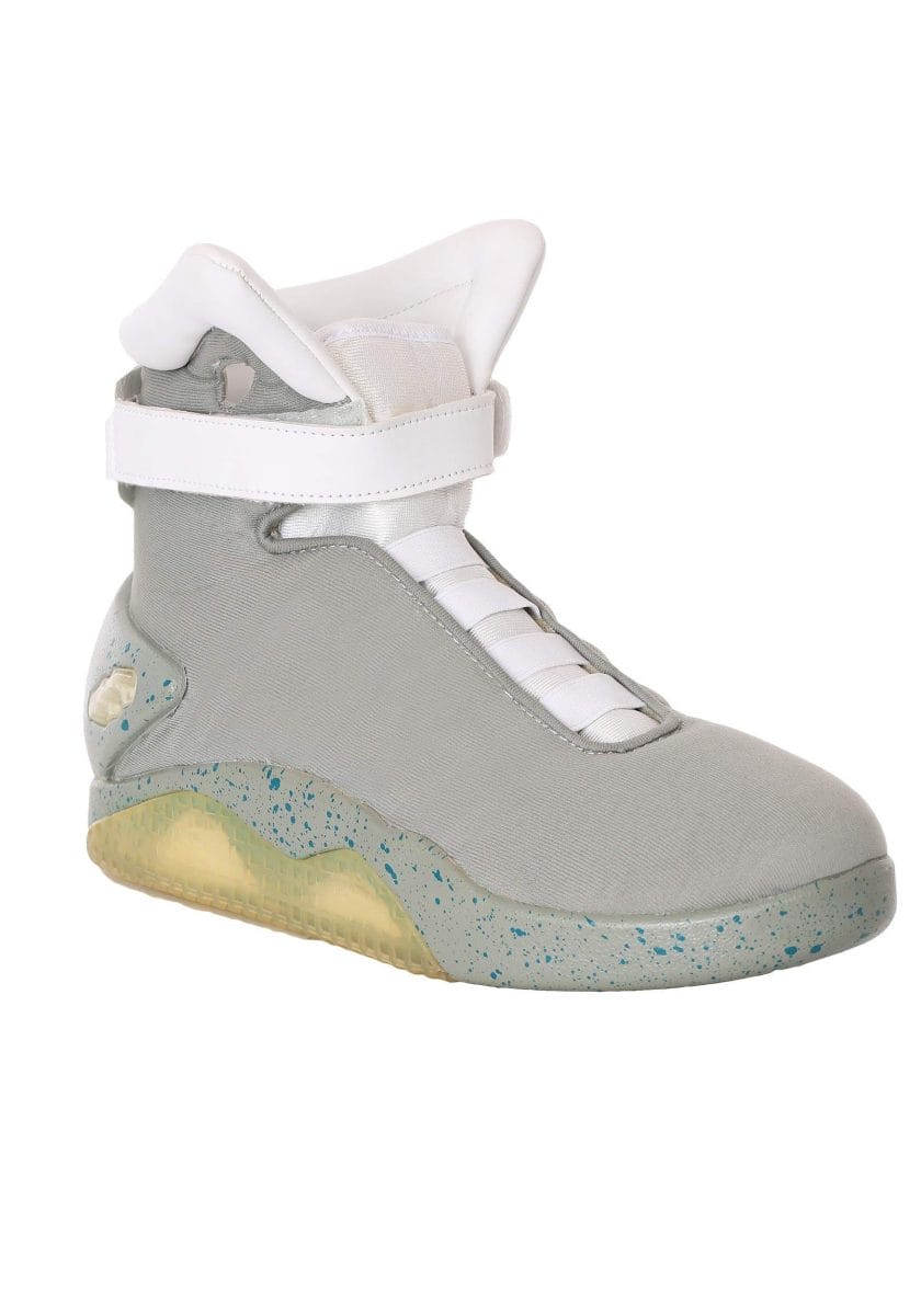 Back to the Future 2 Adult Light Up Shoes Universal Studios Officially Licensed 9